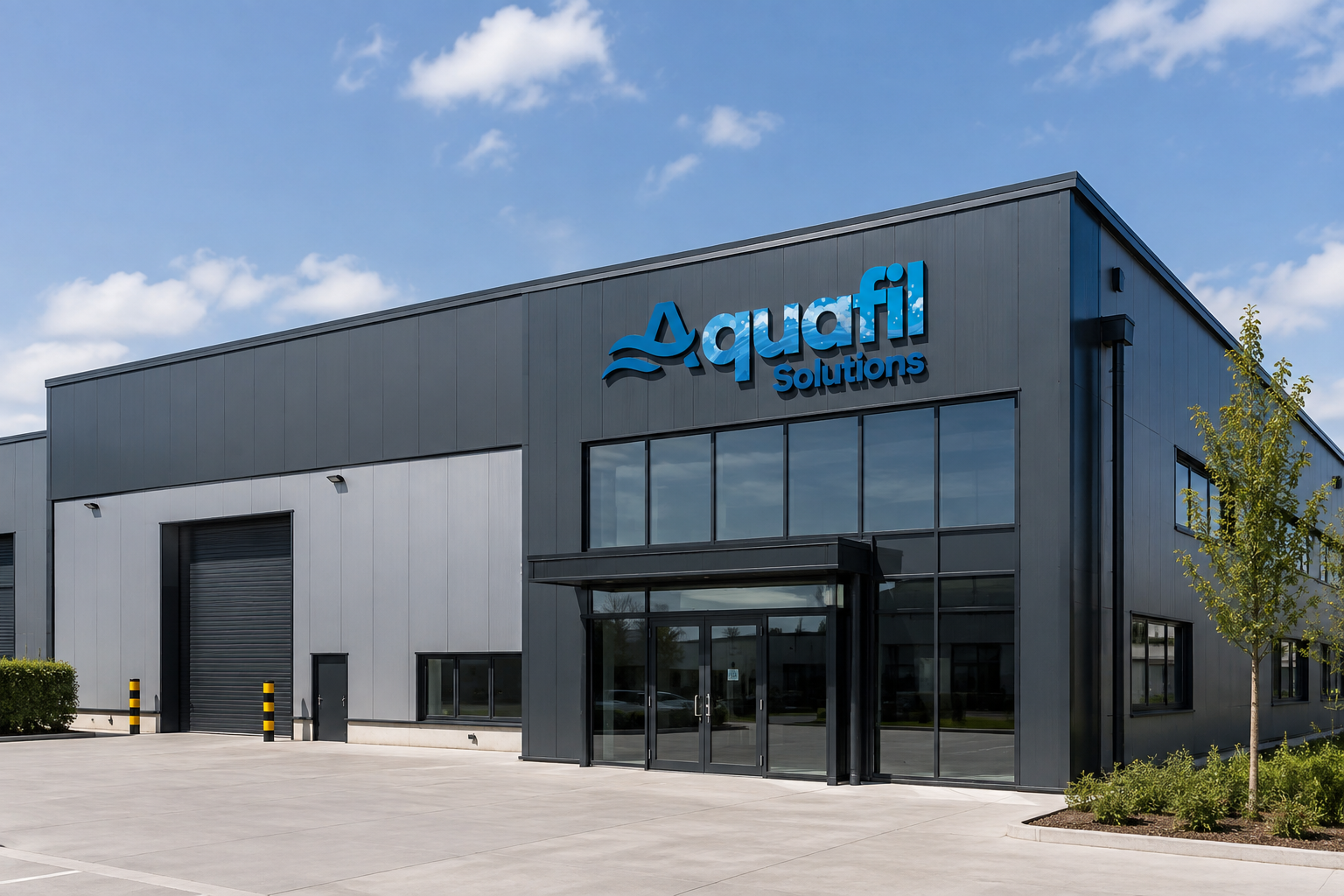 Aquafil Solutions factory building in Vila Verde, Portugal